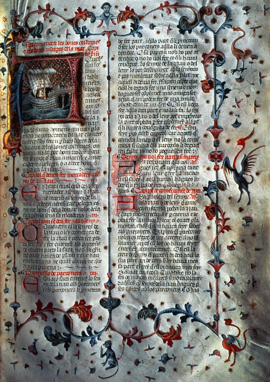 Livro da Consolat de Mar de Spanish School