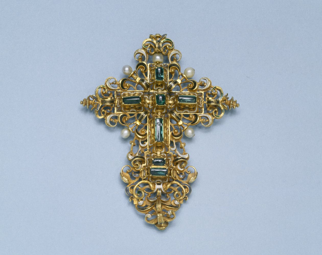 Pendente de uma Cruz, 1550-1600 de Spanish School