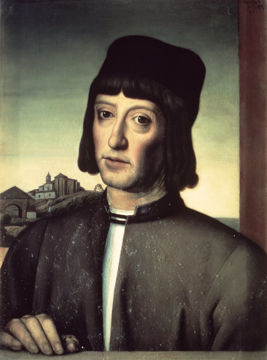 Retrato de Martin Alonzo Pinzon (d.1493) de Spanish School