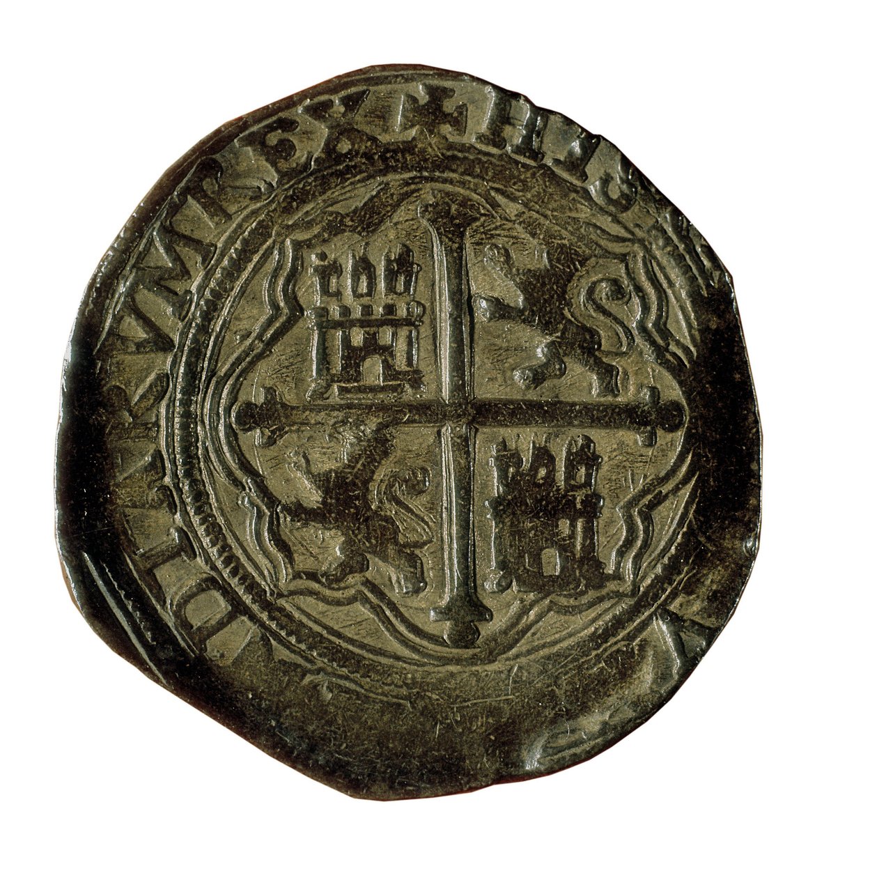 Real Espanhol de Castela, do reinado de Filipe V (1683-1746) de Spanish School