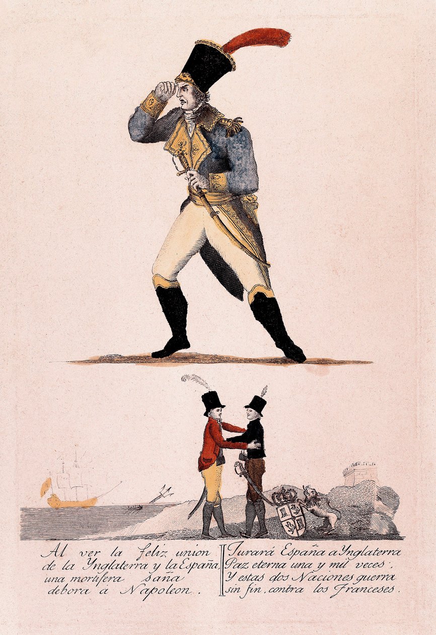 Guerra da Independência Espanhola: Napoleão enfrenta a aliança entre Espanha e Inglaterra de Spanish School
