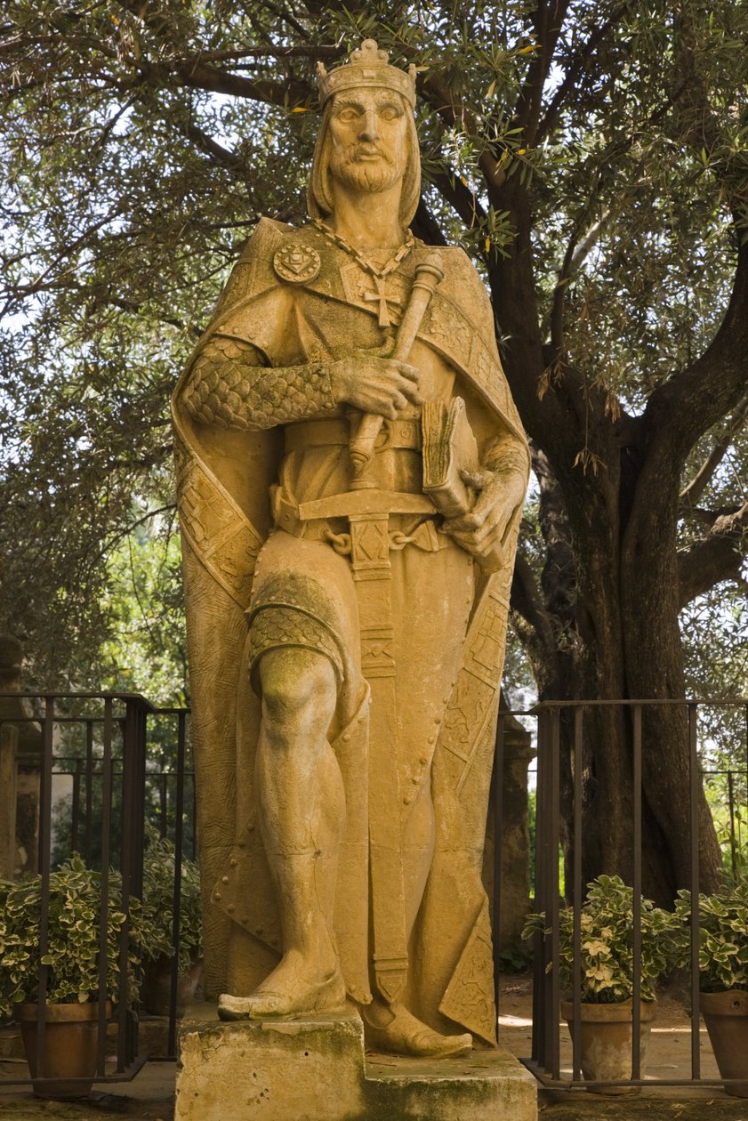 Estátua de Alfonso X El Sabio de Spanish School