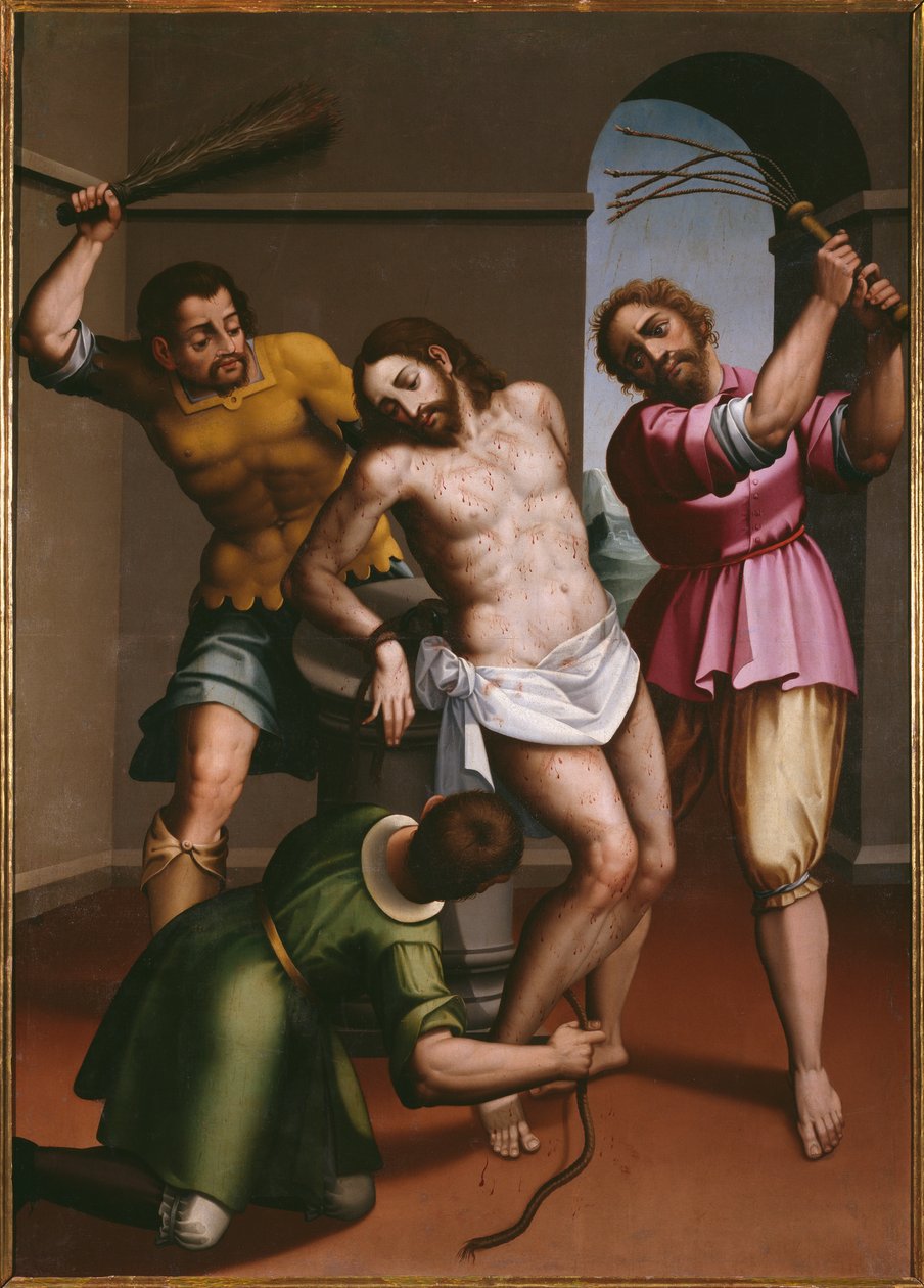 A Flagelação de Cristo de Spanish School