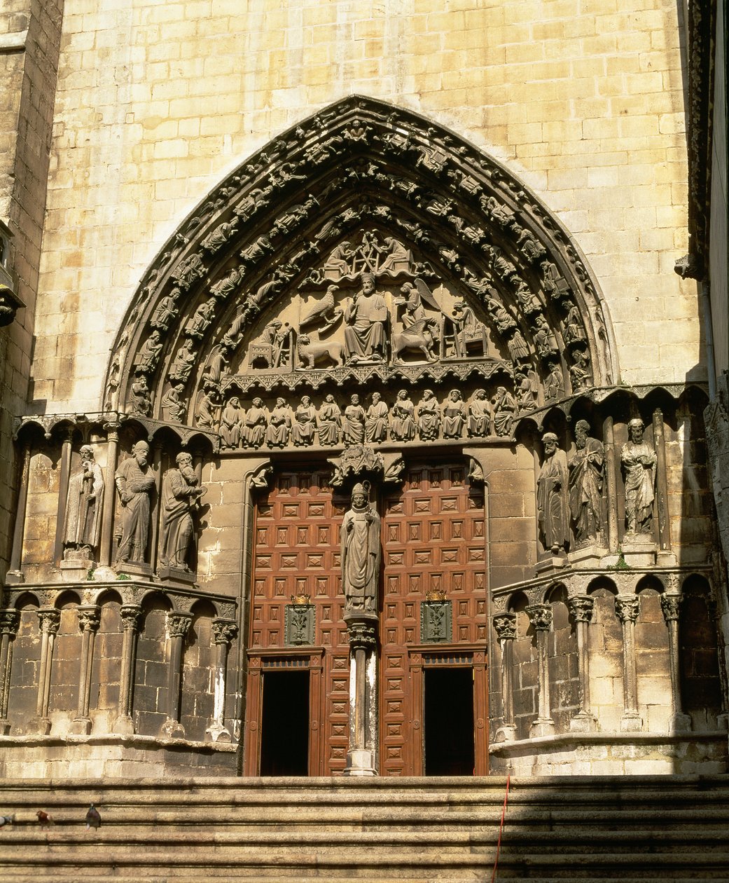 A Portada del Sarmental, transepto sul, c.1235 de Spanish School