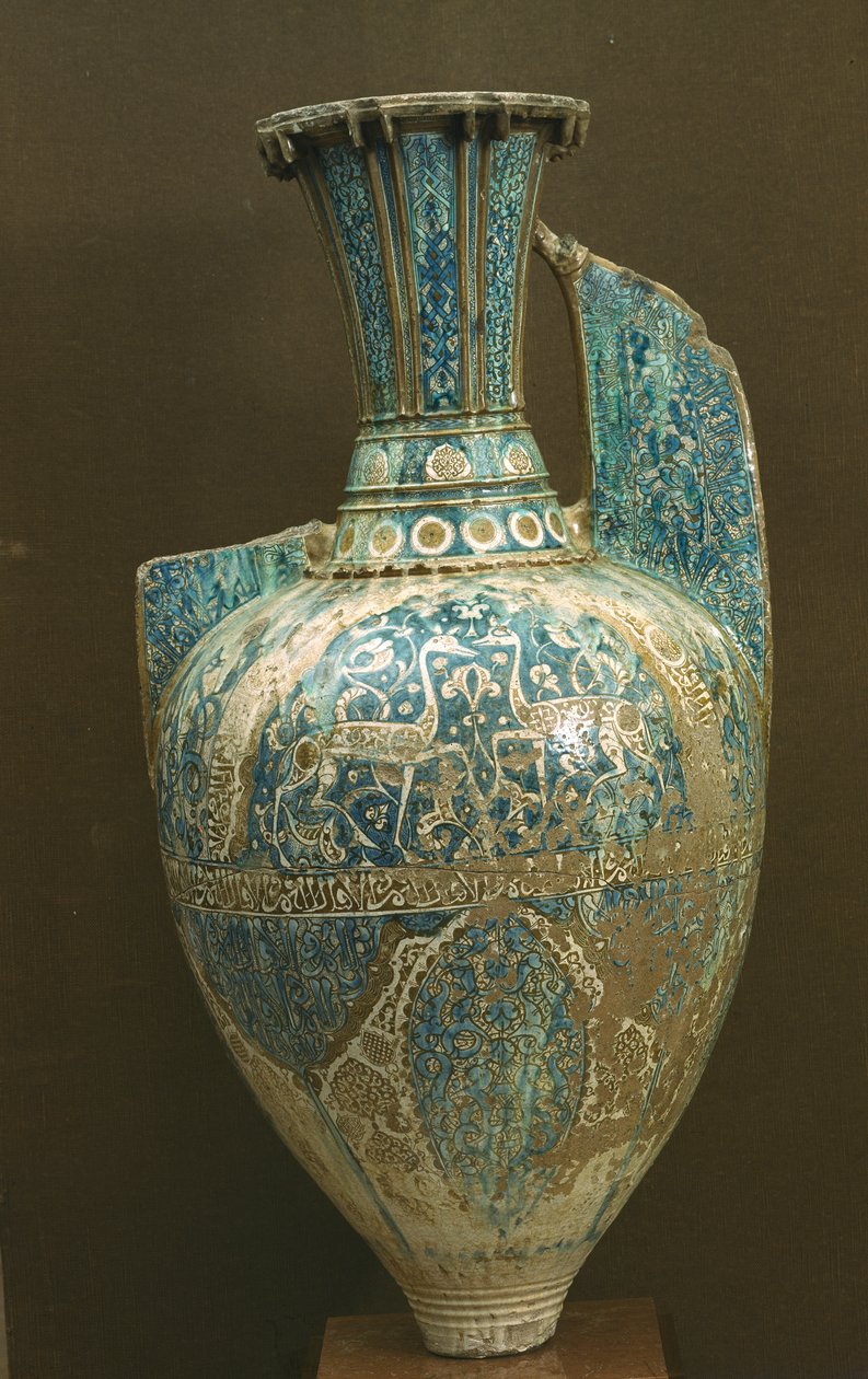Vaso da Alhambra (lustrreware) de Spanish School