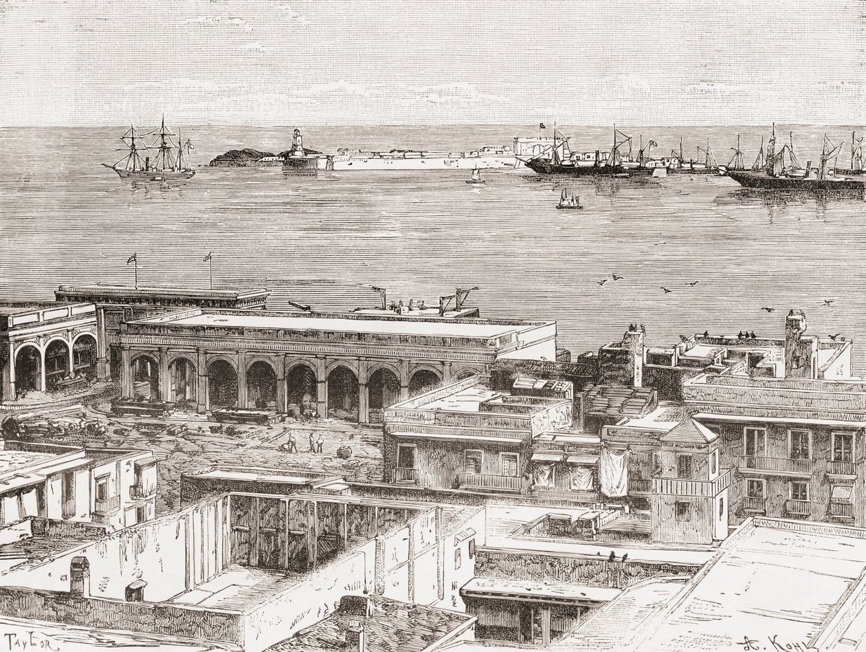 Vista, de, veracruz, e, a, san juan, de, Ulúa, forte, méxico de Spanish School