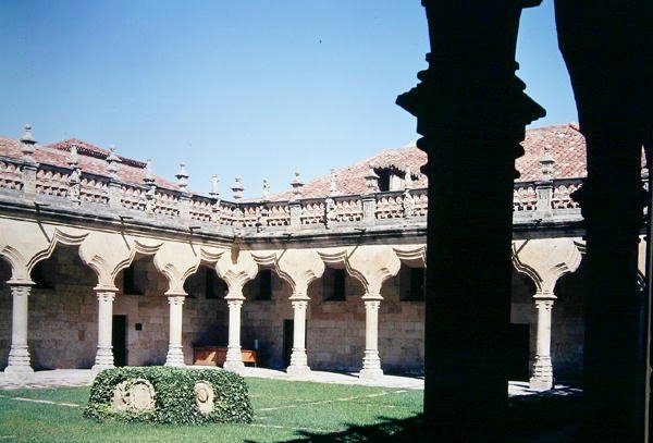 Vista do Pátio das Escolas Menores de Spanish School