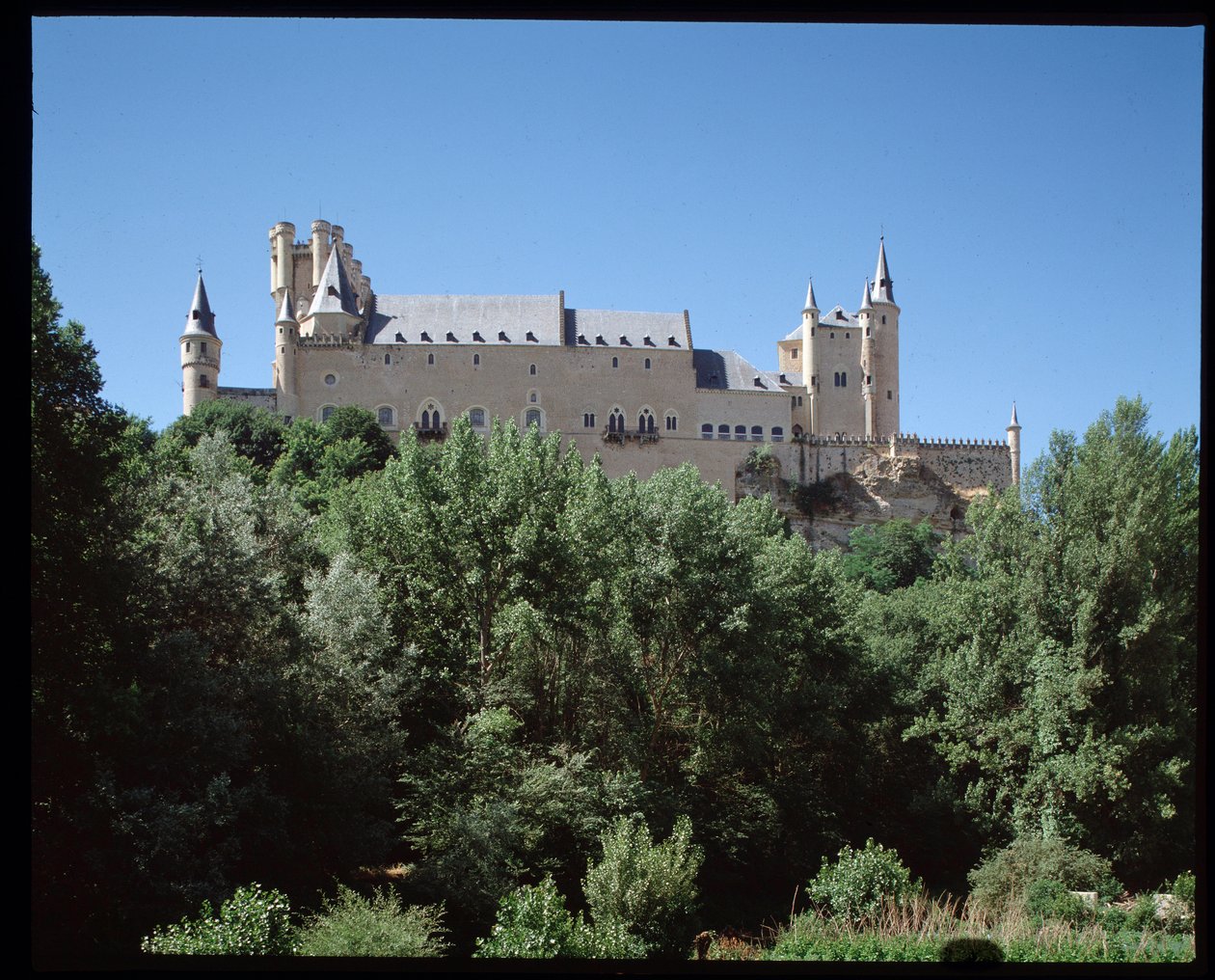 Vista do alcazar de Spanish School