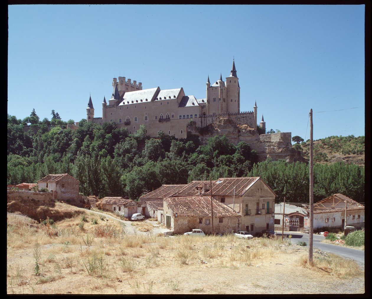 Vista do alcazar de Spanish School