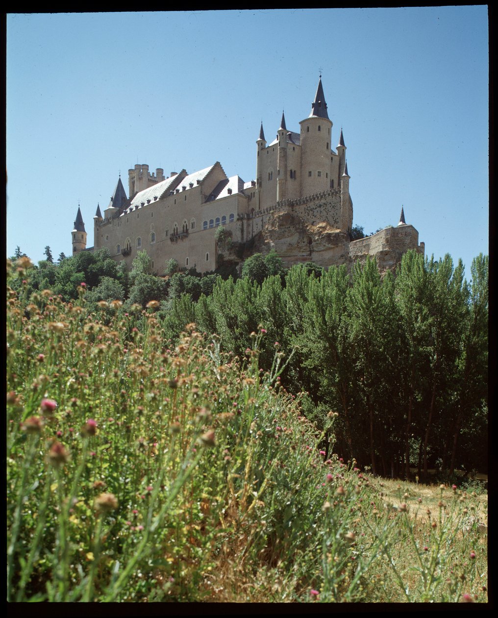 Vista do alcazar de Spanish School