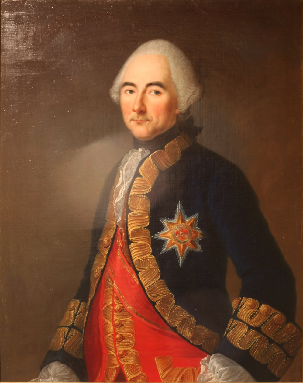 Retrato de Jean-Jacques, conde de Beausobre, em uniforme de tenente-geral de Speiségger