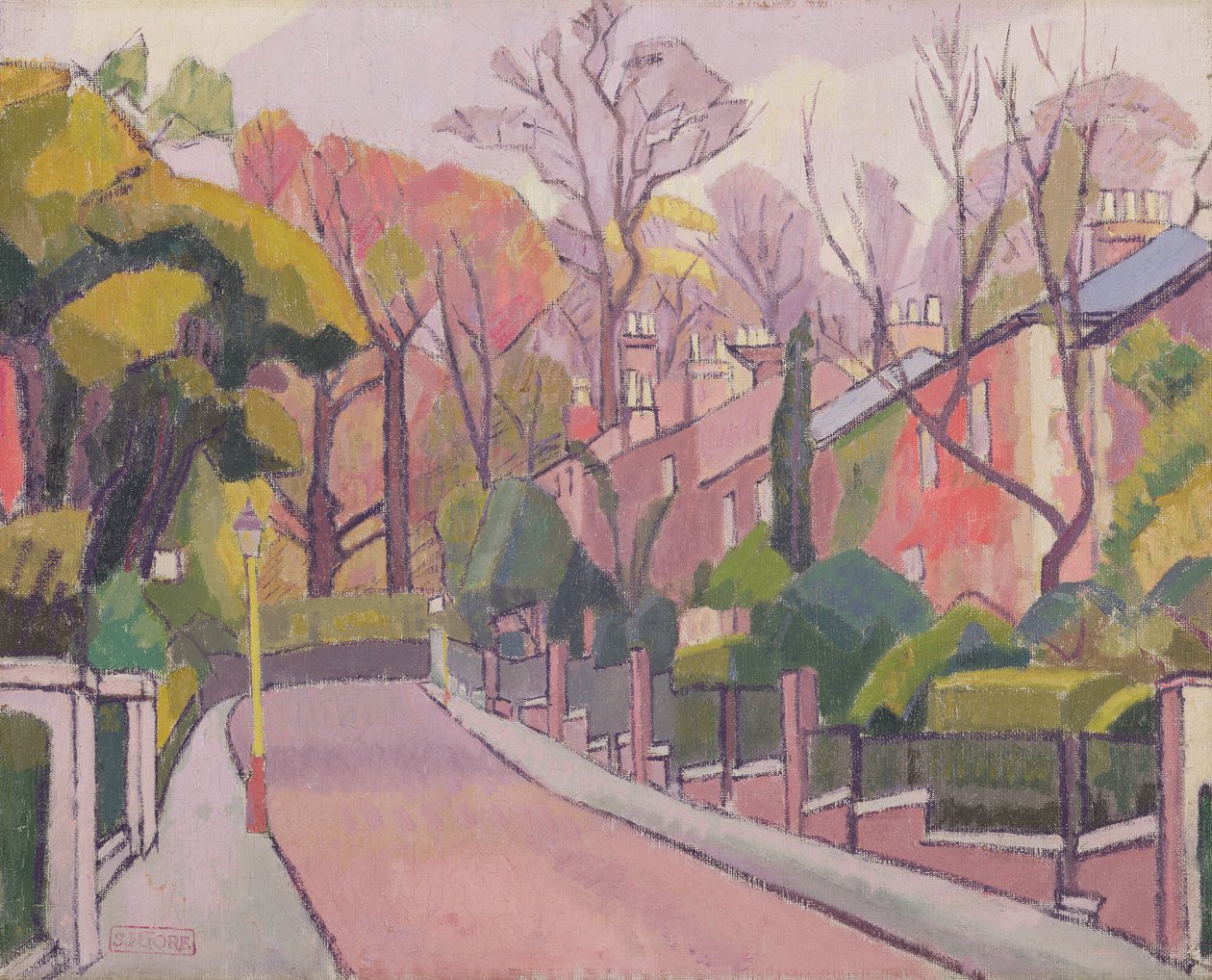 Estrada Cambriana, Richmond, 1913-4 de Spencer Frederick Gore