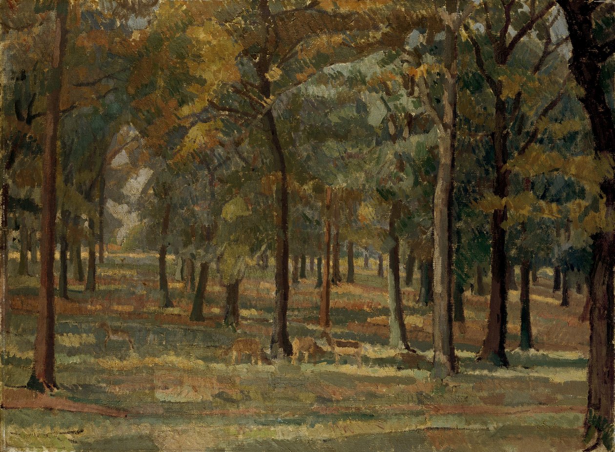 Richmond Park, 1914 de Spencer Frederick Gore