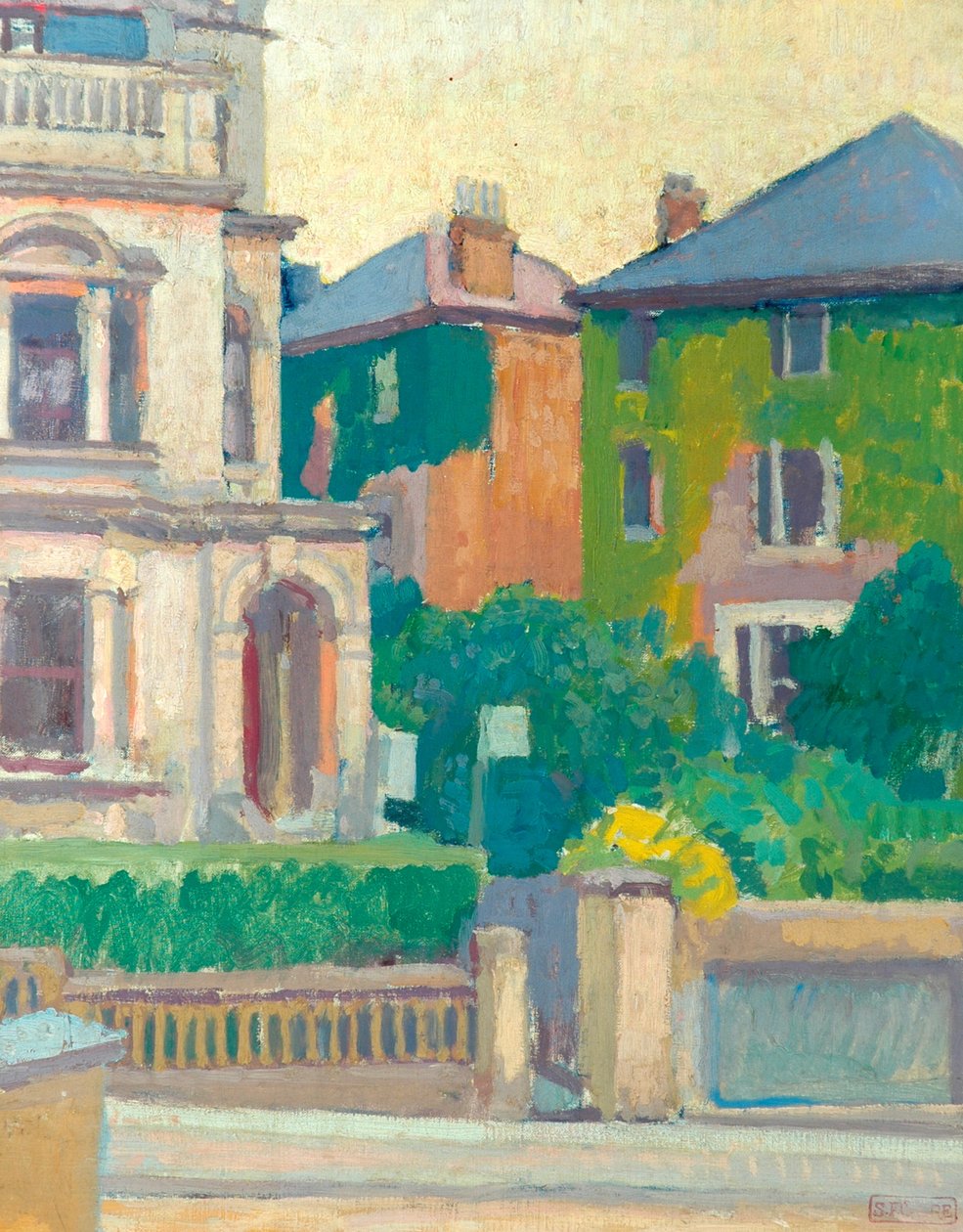 Rua Suburbana, 1913-14 de Spencer Frederick Gore