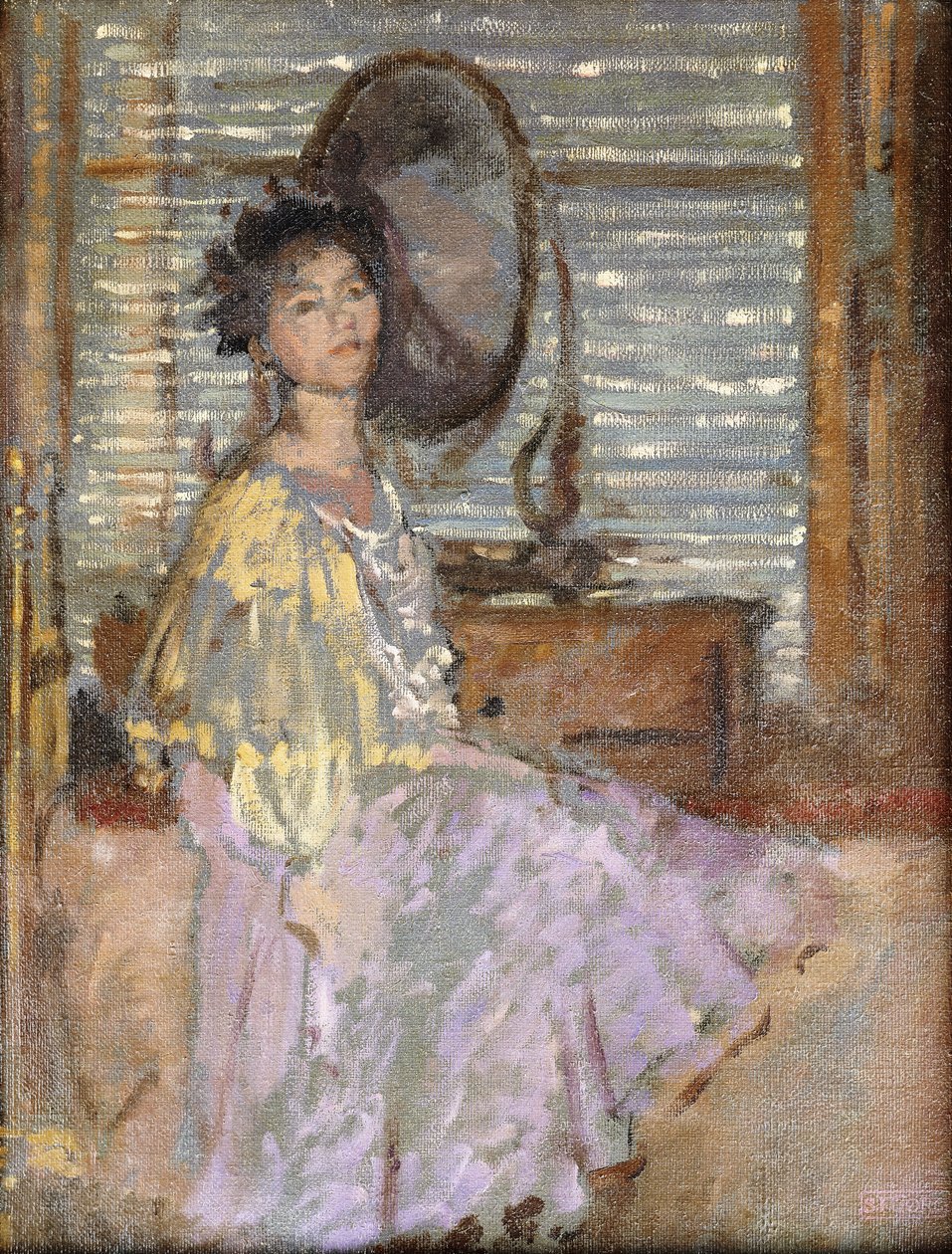 Por trás dos cegos, de Spencer Frederick Gore