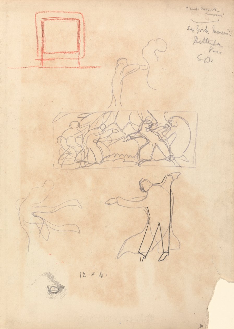 Caverna do Bezerro de Ouro: Estudo dos Bailarinos de Spencer Frederick Gore
