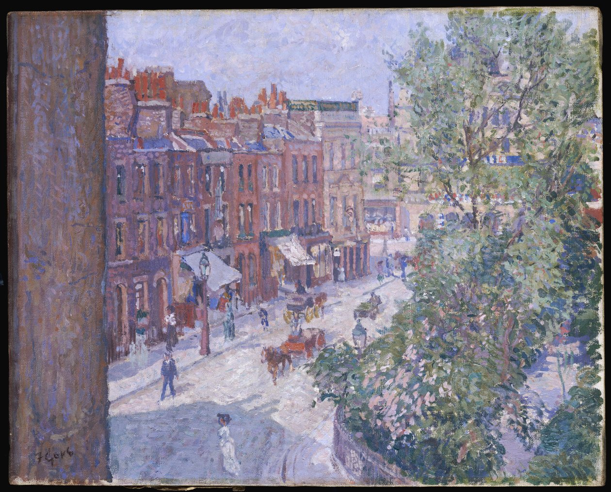 Mornington Crescent, 1910-11 de Spencer Frederick Gore