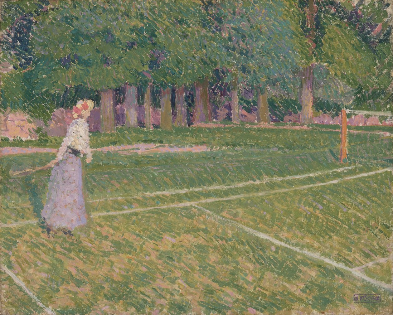 Ténis em Hertingfordbury de Spencer Frederick Gore