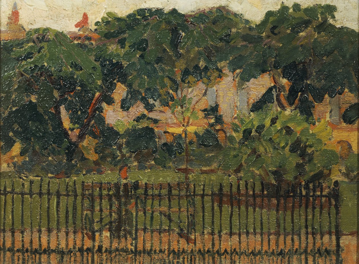 Trilhos do parque, Mornington Crescent de Spencer Frederick Gore
