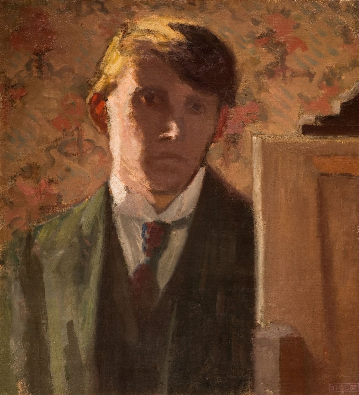 Retrato do Artista, 1906. de Spencer Gore