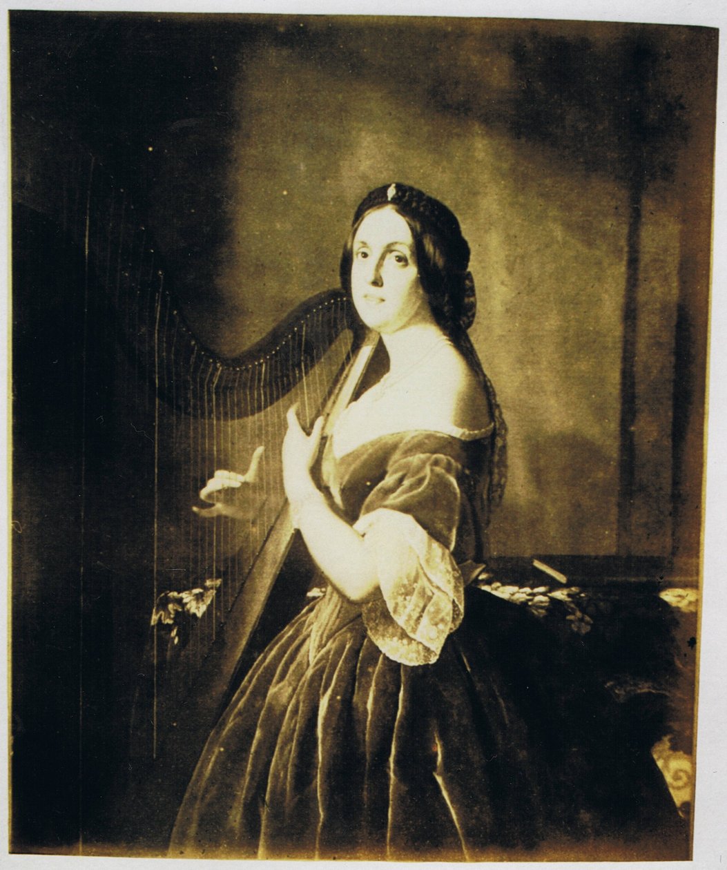 Henrietta Emma Helena de Salis (c. 1860) por Spiridone Giambardella de Spiridione Gambardella