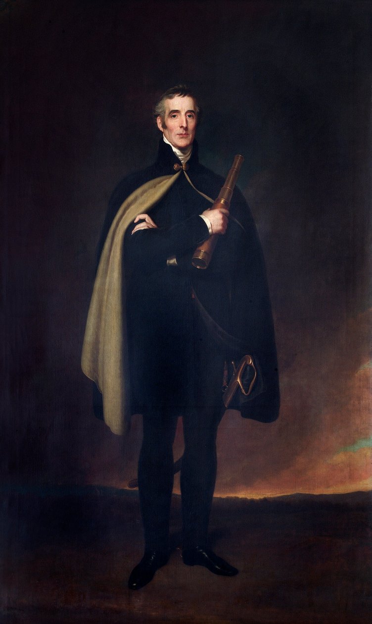 Retrato do Duque de Wellington, 1860 de Spiridione Gambardella