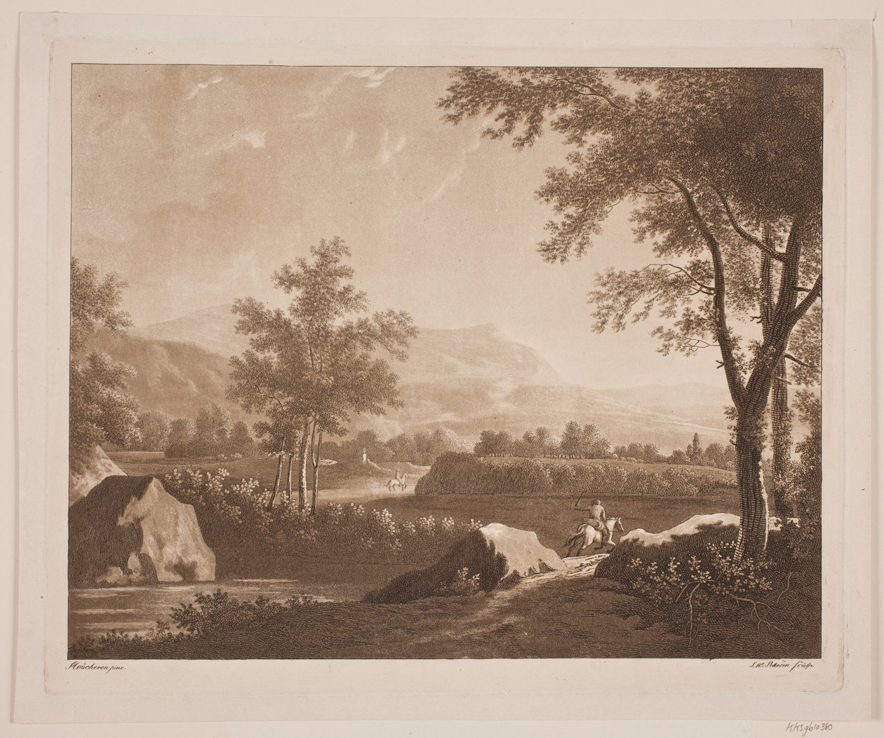 Paisagem com um cavaleiro de Søren Henrik Petersen