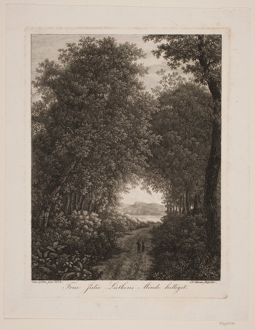 Estrada da floresta de Søren Henrik Petersen
