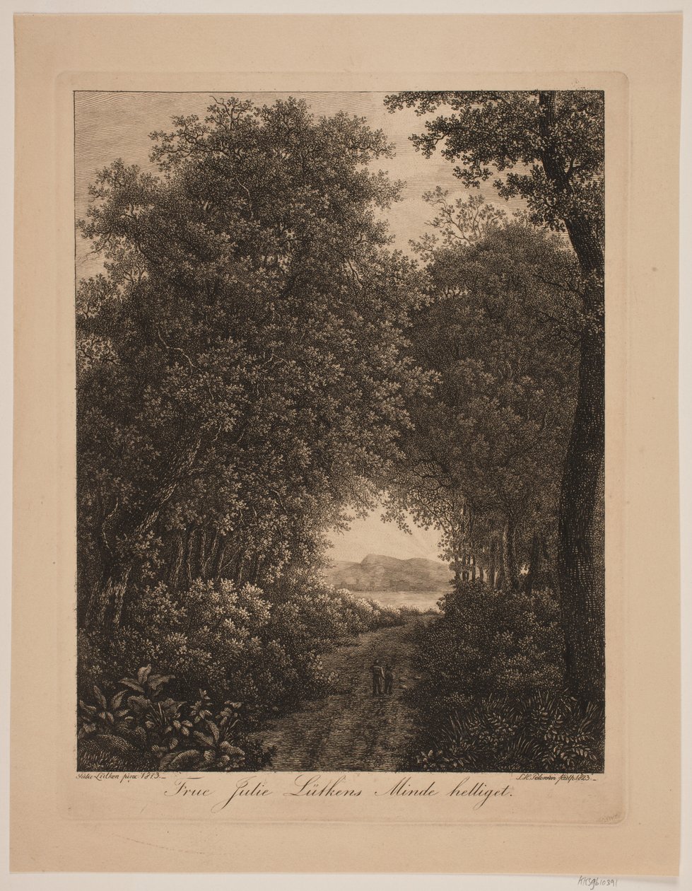 Estrada da floresta de Søren Henrik Petersen
