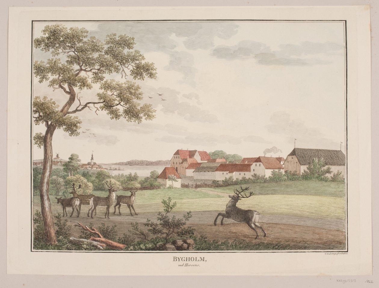 Bygholm perto de Horsens de Søren L. Lange