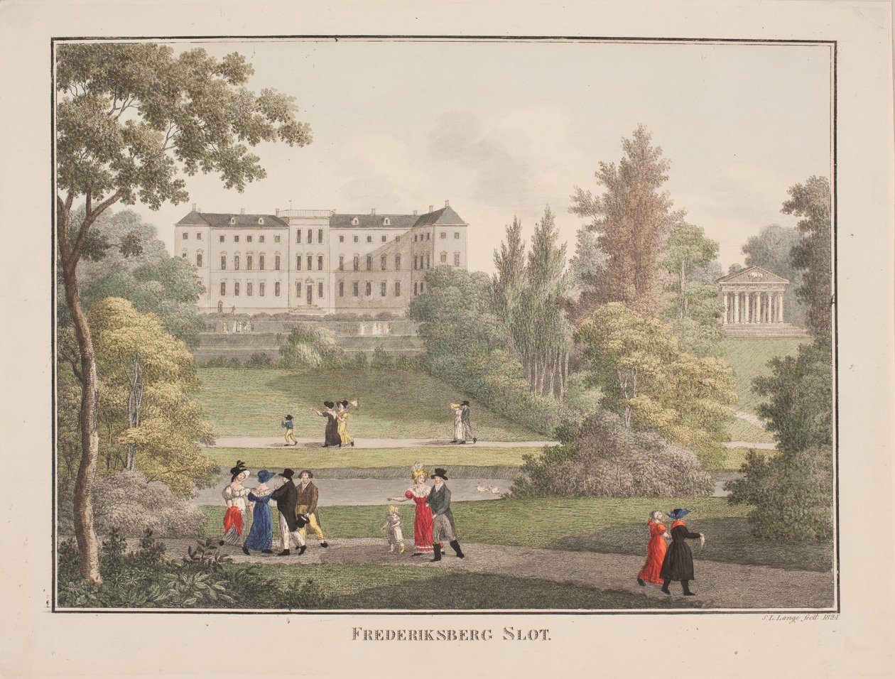 Castelo de Frederiksberg de Søren L. Lange