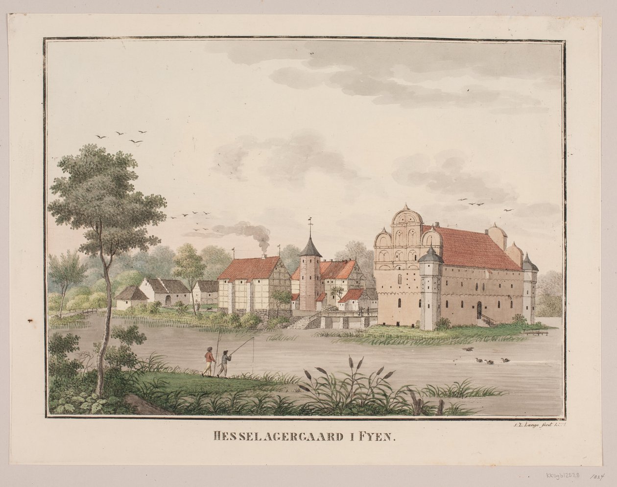 Hesselagergaard em Funen de Søren L. Lange