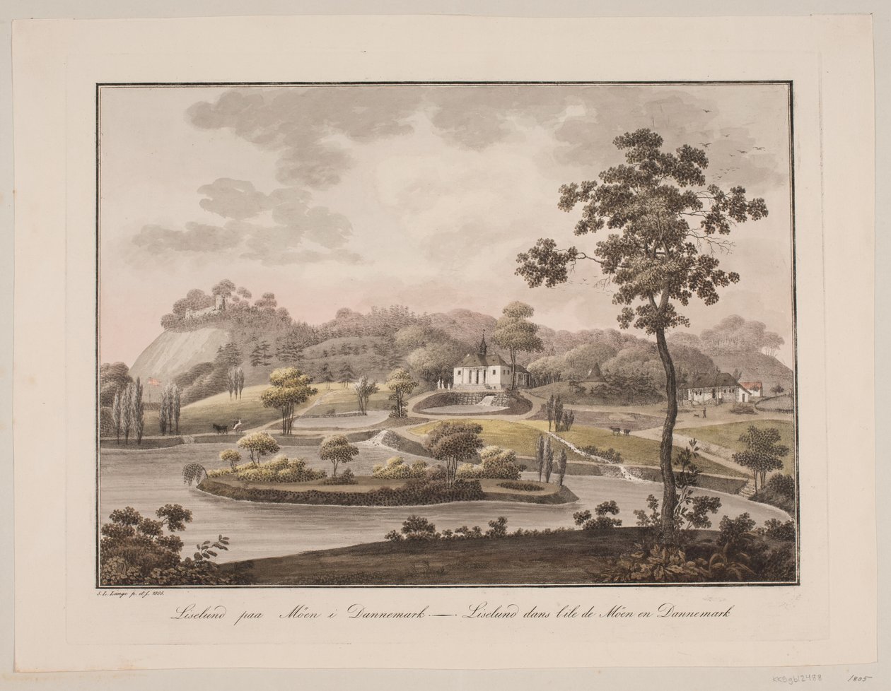Liselund em Møn na Dinamarca de Søren L. Lange
