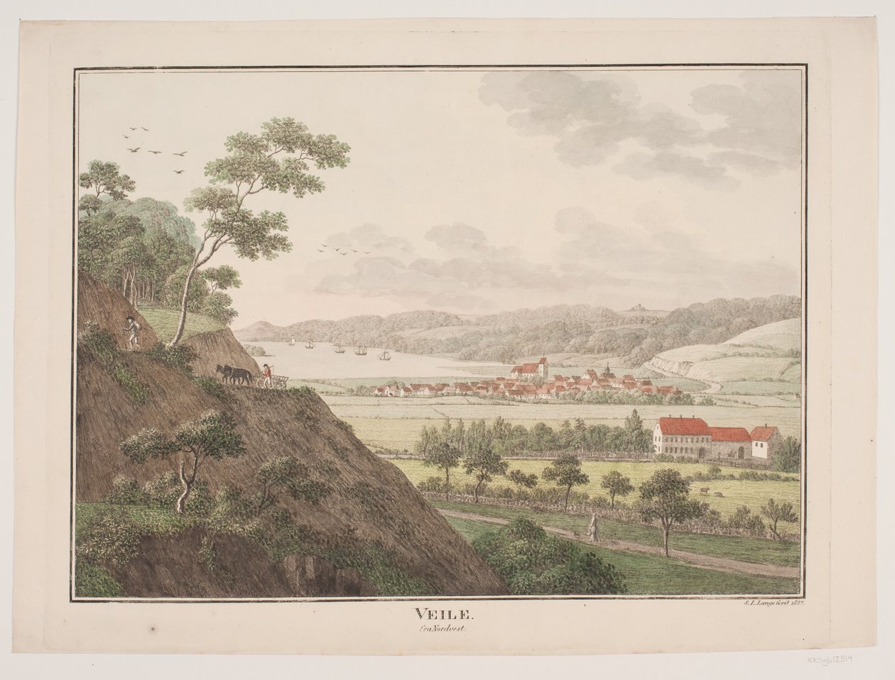 Vejle do noroeste de Søren L. Lange