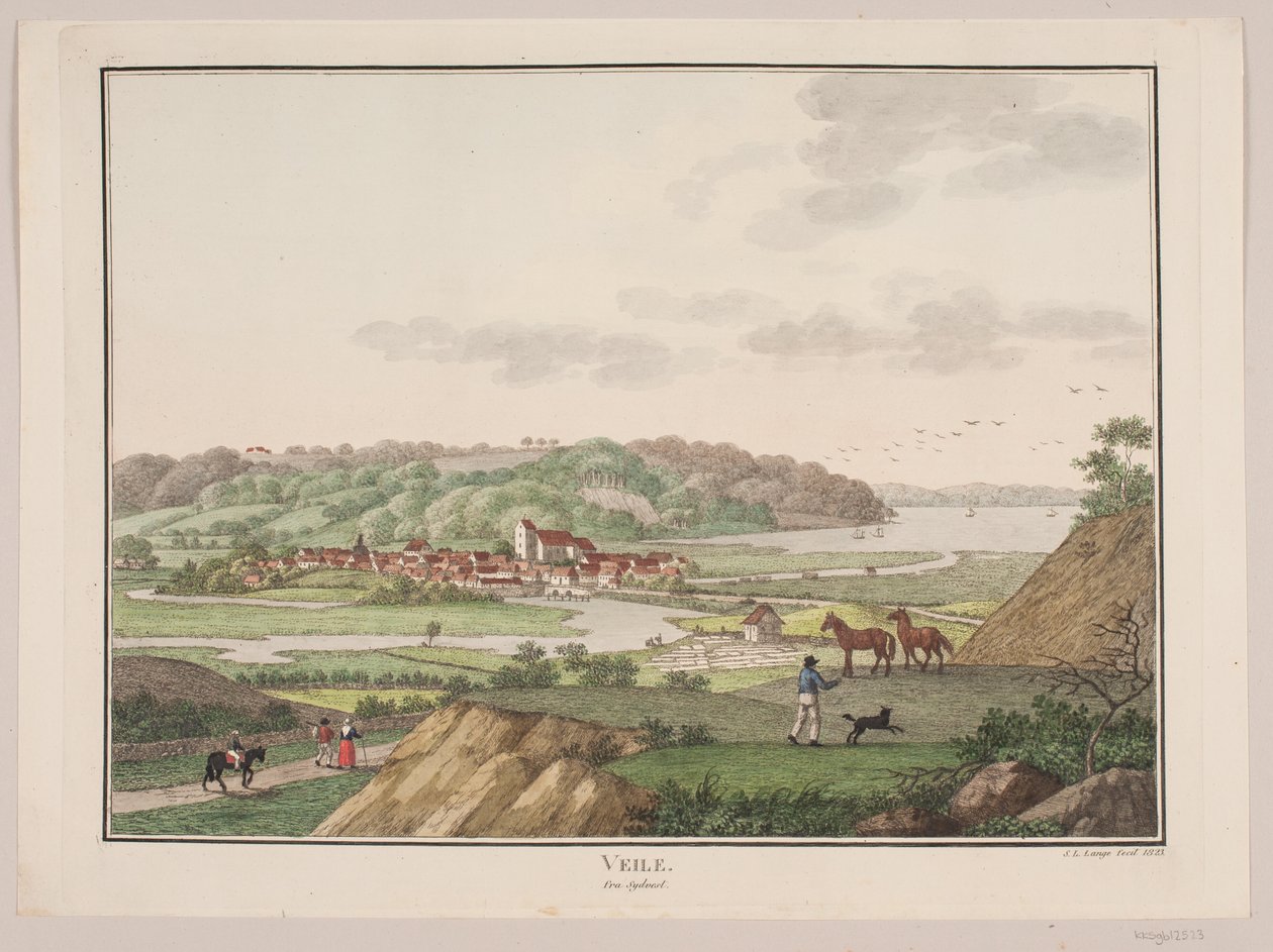 Vejle do sudoeste de Søren L. Lange