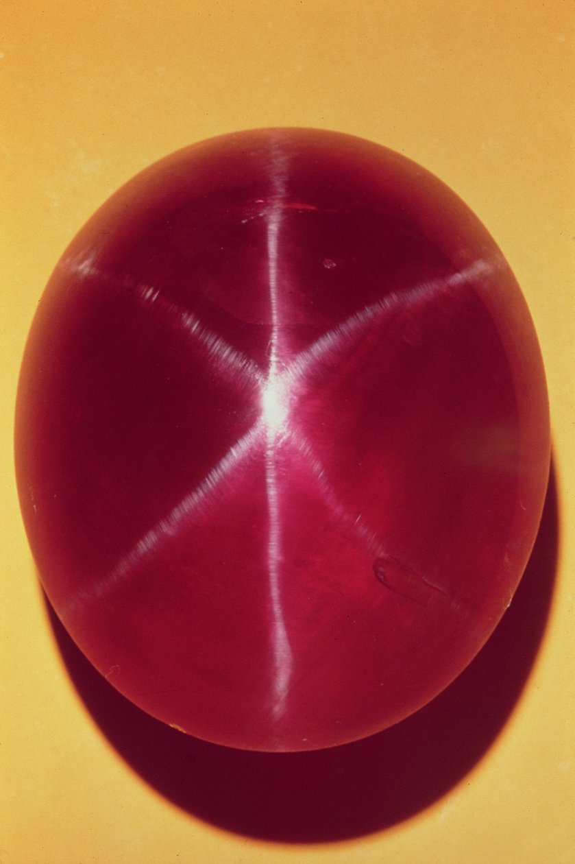O Rosser Reeves Star Ruby (rubi) de Sri Lankan School