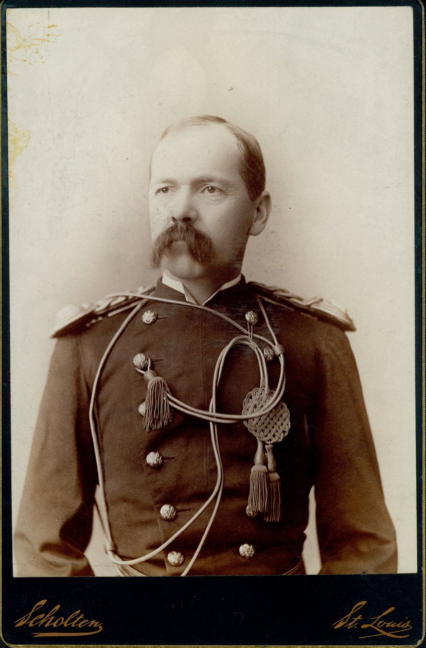 Louis H. Rucker, capitão do Exército dos EUA de St. Louis Scholten