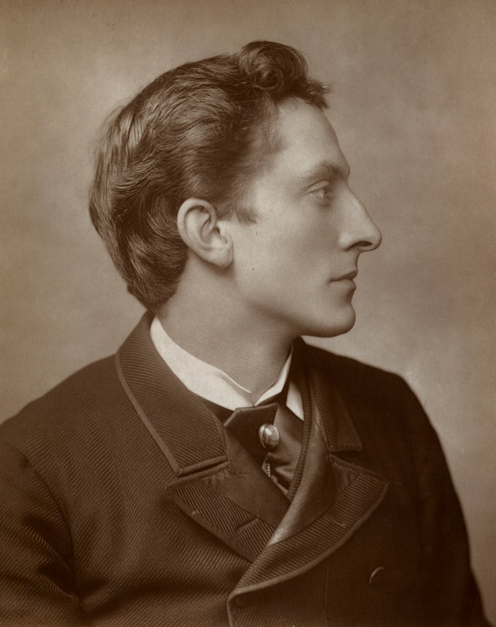 Johnston Forbes-Robertson, ator britânico, 1883 de St James