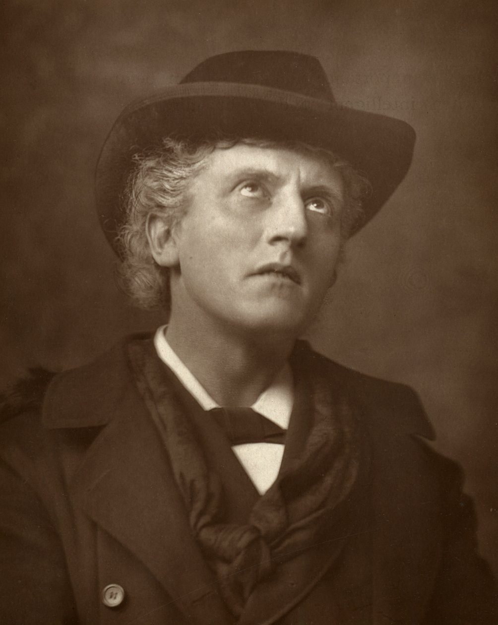 Wilson Barrett, ator britânico, gerente de teatro e dramaturgo, 1883 de St James