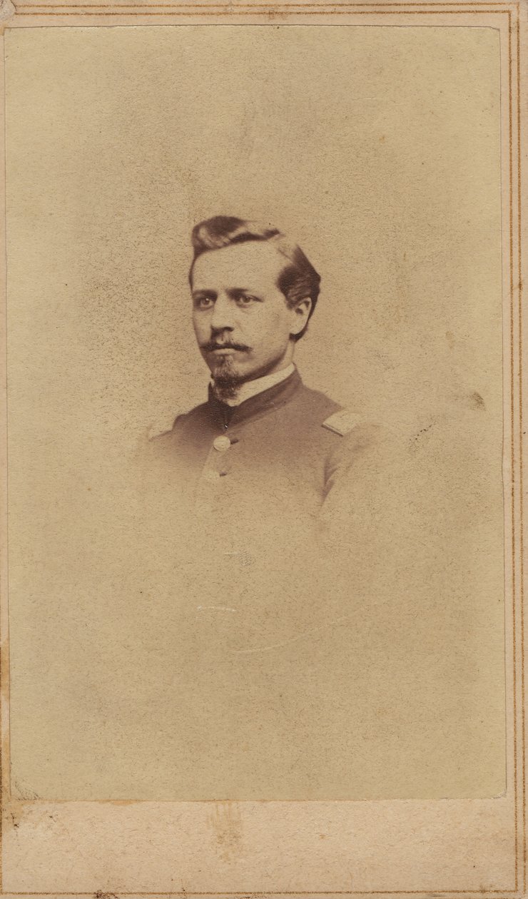 Otto C. Lademann, Capitão, Companhia F, 3º Regimento de Infantaria Voluntários do Missouri (União) de St. Louis Hoelke and Benecke