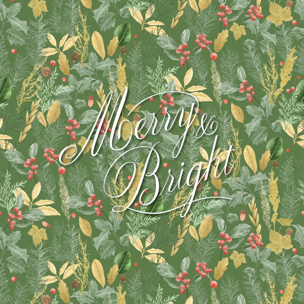 Merry  Bright, 2021 (lápis de grafite e digital) de Stacy Hsu