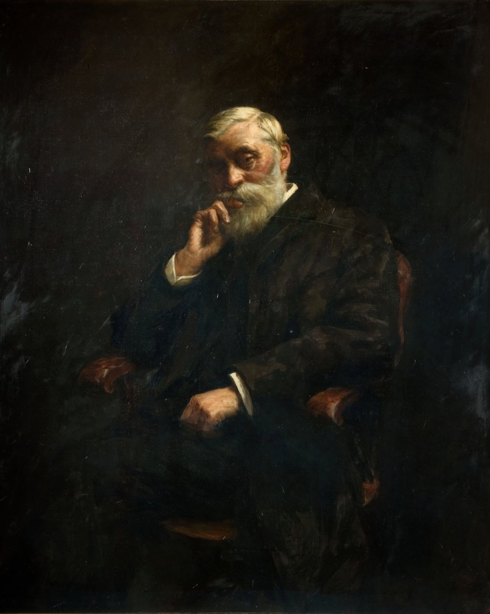 Retrato do vereador G J Johnson 1826-1912, 1895. de Stanhope A Forbes