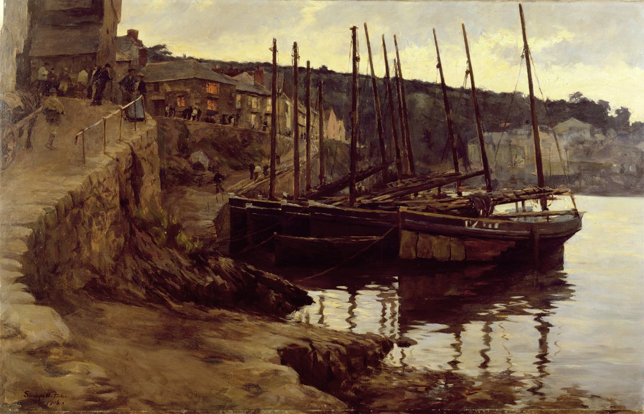 Nos seus ancoradouros de Stanhope Alexander Forbes