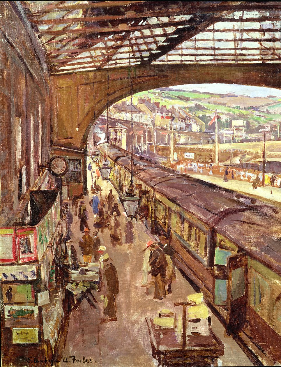 Penzance: Estação Ferroviária de Stanhope Alexander Forbes