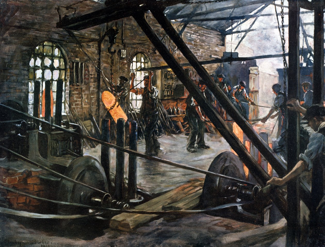 Shell-Workers de Stanhope Alexander Forbes