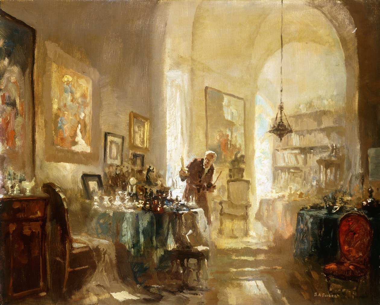 O antiquário de Stanhope Alexander Forbes