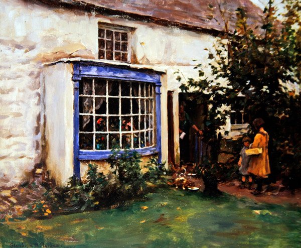 A Janela Azul de Stanhope Alexander Forbes