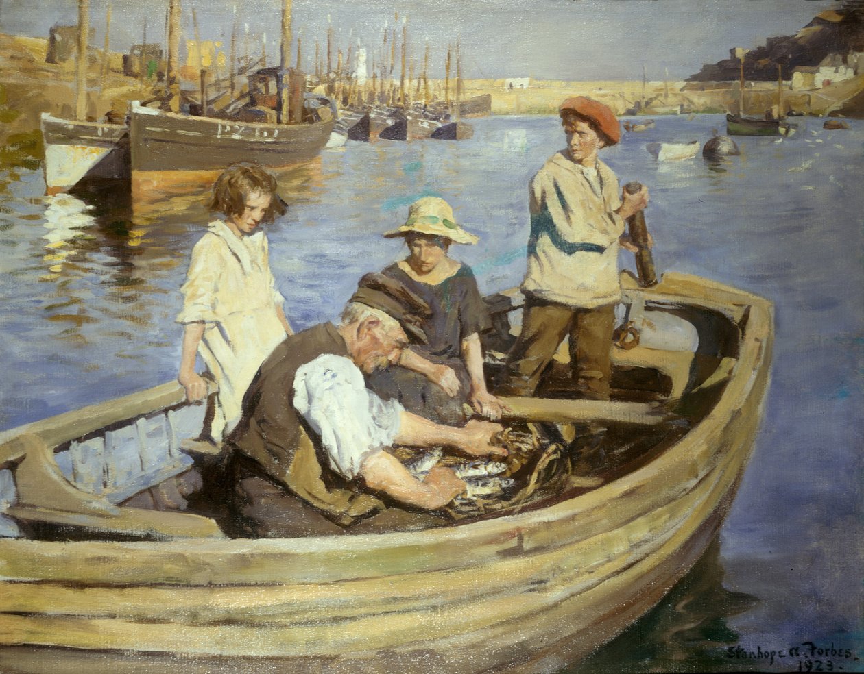 A viagem de pesca de Stanhope Alexander Forbes