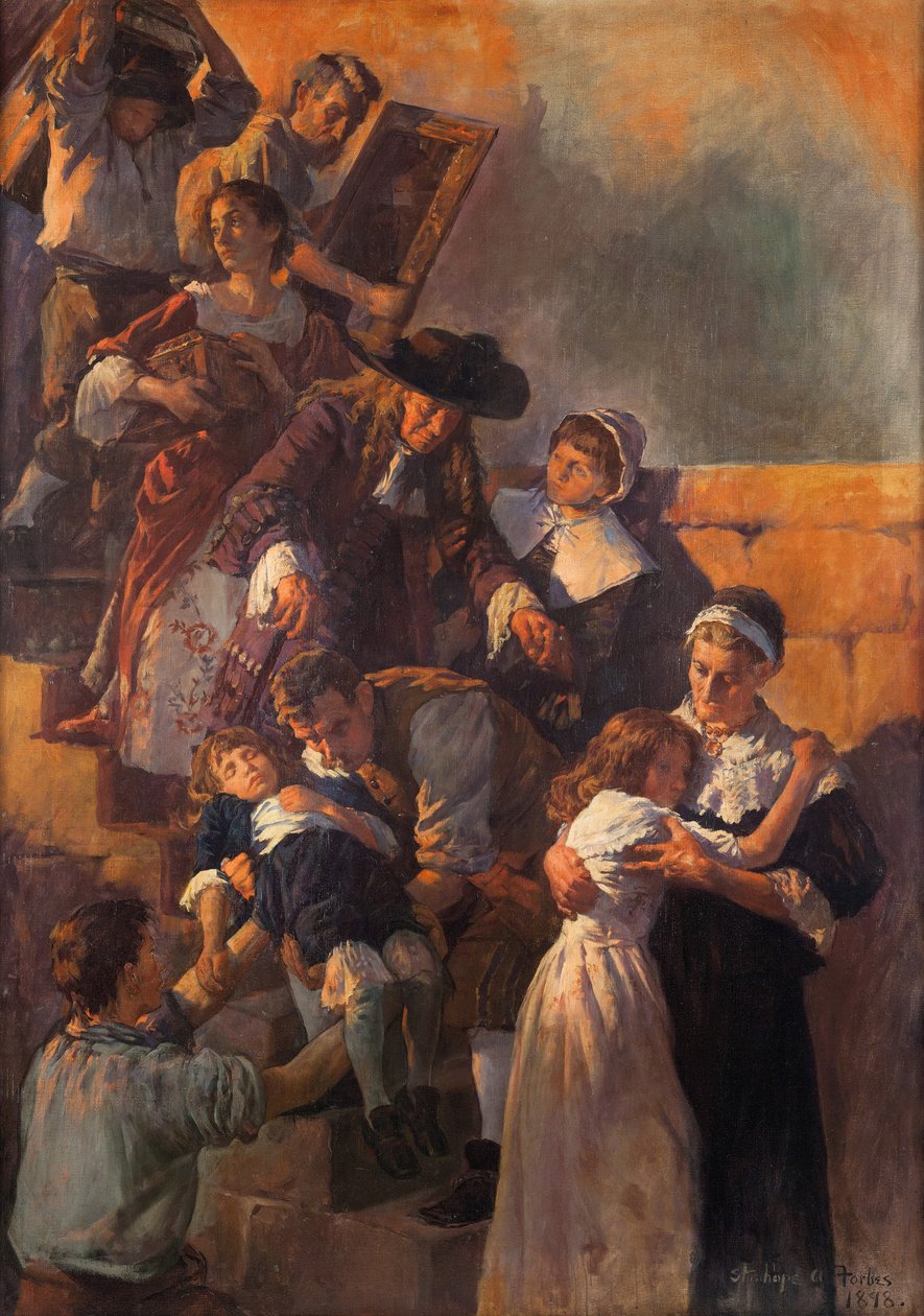 O Grande Incêndio de Londres, 1666, 1898. de Stanhope Alexander Forbes