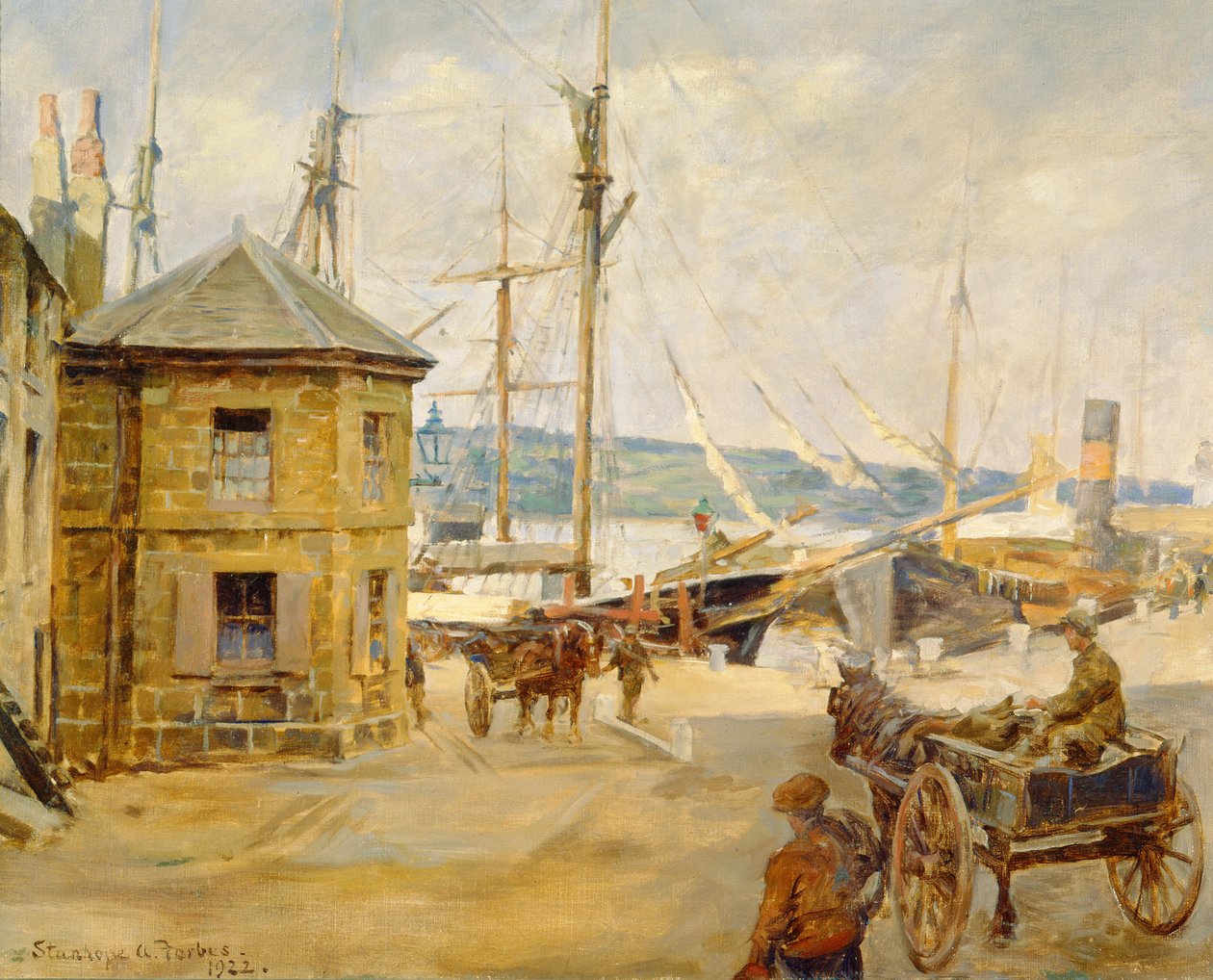 O Escritório do Porto, Penzance de Stanhope Alexander Forbes
